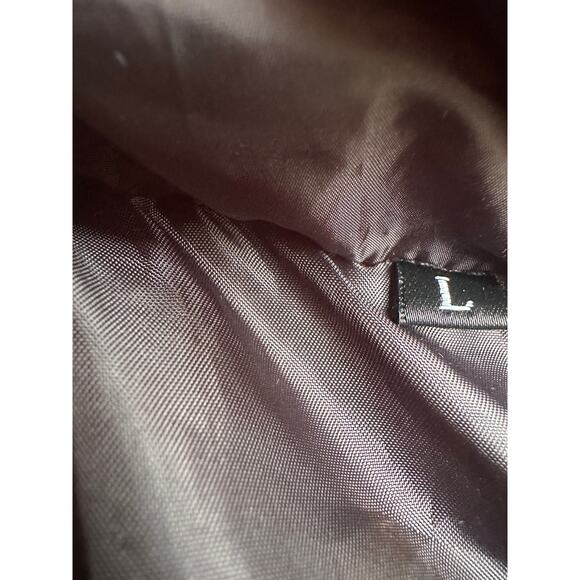 New Orleans Saints Black Puffer Vest LARGE Football Unique Quilted Tailgate - Picture 5 of 6